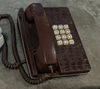 Vintage Executive Telephone with faux Leather finish 1970s 1980s