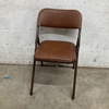 Vintage Brown Folding Chair