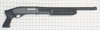 Rubber - Wingmaster Model 870, Shotgun (Medium Cast)