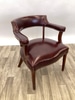 Leather Courtroom Armchair