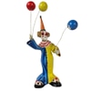 Mexican Hand Painted Glazed Paper Clown