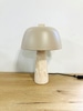 Travertine Base w/Beige Dome S2