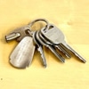 Assorted Car Key Ring with Charm Fob