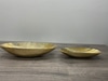 Gold hammered boat