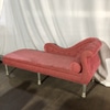 Salmon Chaise Lounge