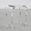 Mid Century Style Modern Lucite Stool