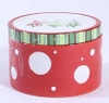 Cookie Jar Ceramic Tin