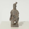 Chinese Terracotta Clay Kneeling Soldier Statue