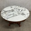 Round Marble Top Coffee Table