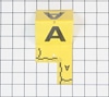 Evidence Marker Cut-Out Scale In Letters A-Z