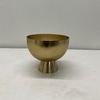 Gold Metal Pedestal Bowl