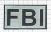 FBI Patch (Black Print with Green Background)