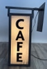 Illuminated "Cafe" Sign