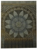 Natural Muted Blue & Brown Toned Tapestry
