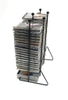 CD Tower/Holder; Metal, black wire, 50 slots,