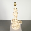 Serge Roche Style Lily Pads & Mushroom Table Lamp