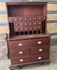 Vintage Wooden Apothecary Cabinet