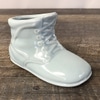 Vintage Ceramic Blue Bootie