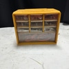 Vintage Plastic Storage Drawer Unit