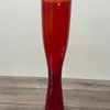 Colored Red Glass Vase