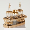 Mid-Century Modern Decanter Bar Set