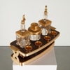 Mid-Century Modern Decanter Bar Set