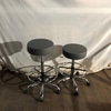 Rolling Round Vinyl Stool