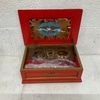 Vintage Red Wooden Liquor Box