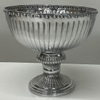 Silver Striped Footed Bowl