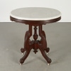 Victorian Mahogany Mable Top Side or Center Table