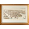 Antique City Scape of New York City