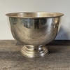 Extra Large Silver Footed Bowl