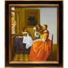 After Jan Vermeer, Framed Painting Reproduction