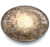 Modern Double Walled Platter w/Bronze Base