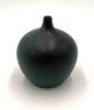 Round Bud Vase, Ceramic in Teal