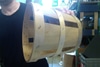 Natural wood orchard basket