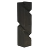 Tall Block Sculpture w/Diagonal Cut
