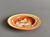 Mexican Redware Bird Plate