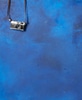 Plaster Surface in Indigo Blue