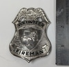 Volunteer Fireman Badge props for rent
