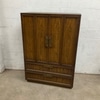 Mid-Century Modern Wood Wardrobe