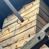Stacked Wooden Crates with Rope Handles