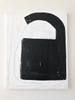 Abstract black shape on white ground