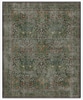 Low Pile Green Rug 6'x9'