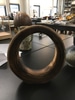 Oval Wood  Sculpture