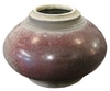 Wide Round, Mottled Glaze