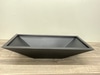 Large Black Metal Rectangular shaped Planters