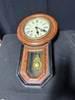 Vintage Wooden Wall Clock with Pendulum