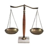 Scales Of Justice On Marble Base
