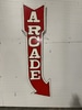 Vintage Arcade Arrow Sign